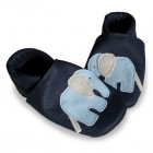 Elefant in blau